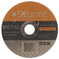 Диск отрезной по металлу STURM 9020-07-125х16